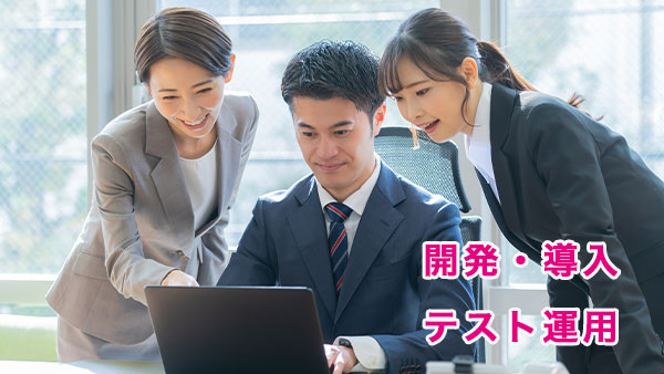 開発・導入・テスト運用